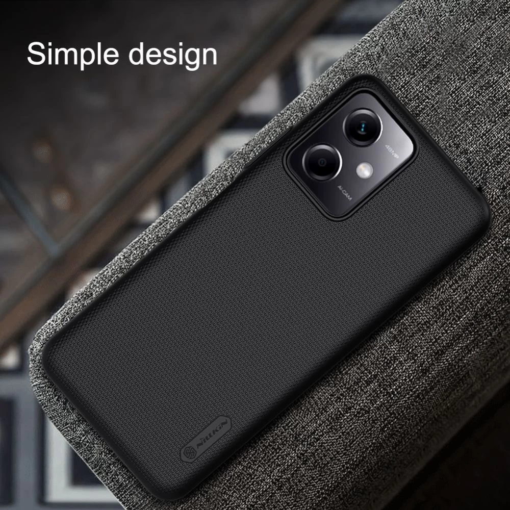 Xiaomi Poco X5 5G dėklas raudonas NILLKIN SUPER FROSTED SHIELD