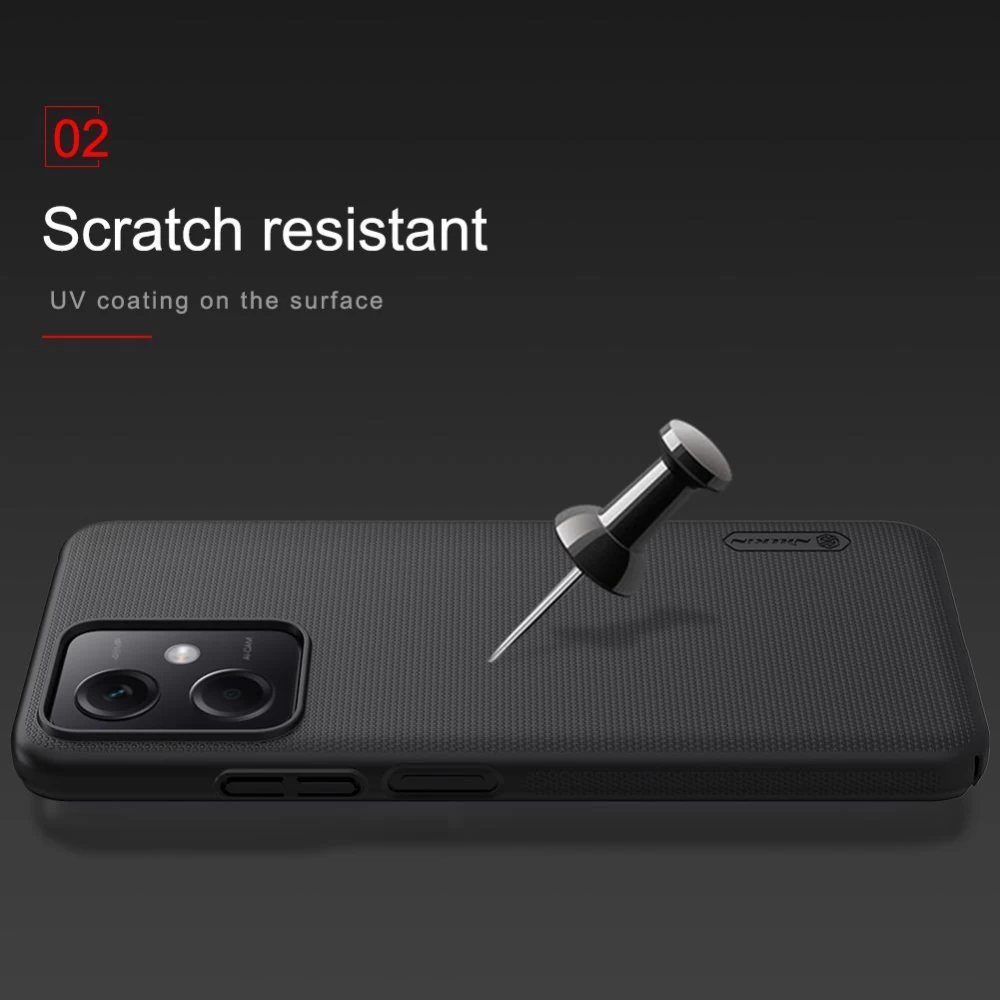 Xiaomi Poco X5 5G dėklas mėlyna NILLKIN SUPER FROSTED SHIELD