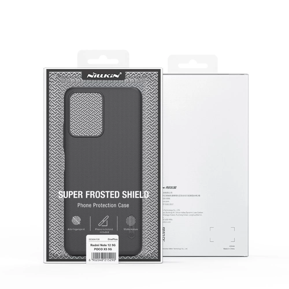 Xiaomi Poco X5 5G dėklas mėlyna NILLKIN SUPER FROSTED SHIELD
