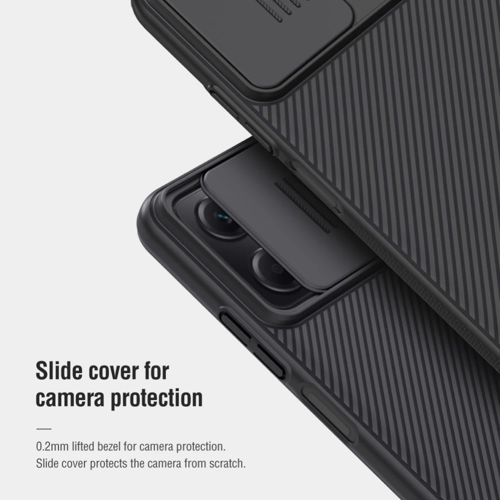 Xiaomi Poco X5 5G dėklas mėlyna NILLKIN CAMSHIELD