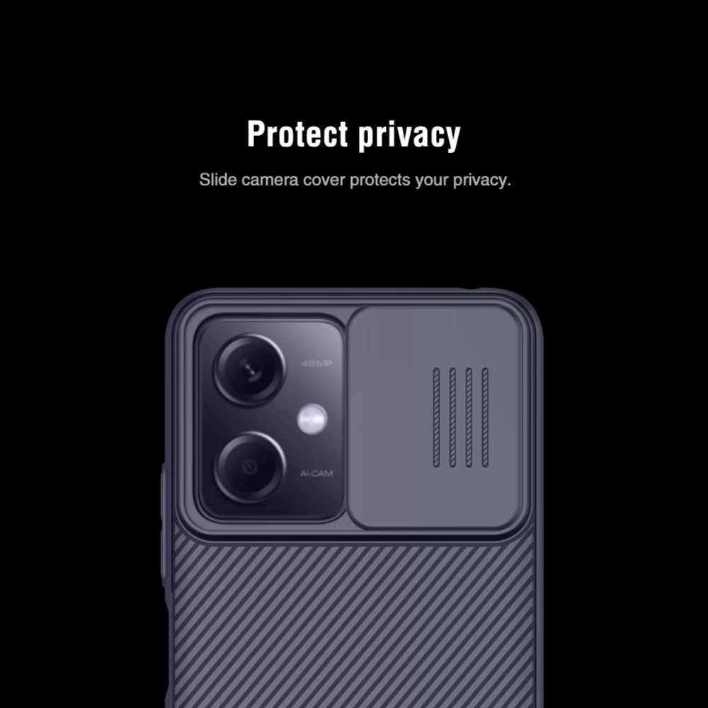 Xiaomi Poco X5 5G dėklas mėlyna NILLKIN CAMSHIELD