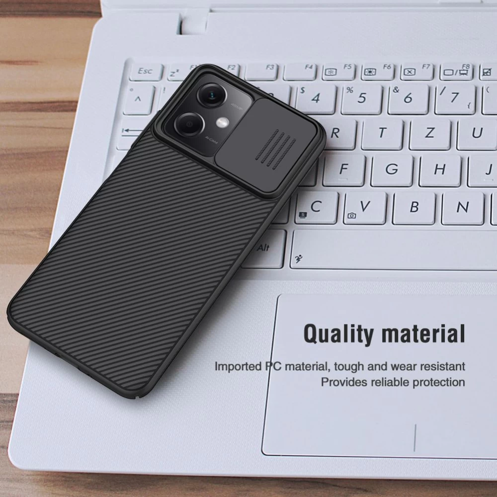 Xiaomi Poco X5 5G dėklas mėlyna NILLKIN CAMSHIELD