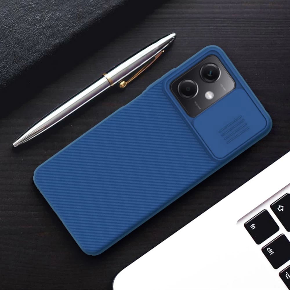 Xiaomi Poco X5 5G dėklas mėlyna NILLKIN CAMSHIELD