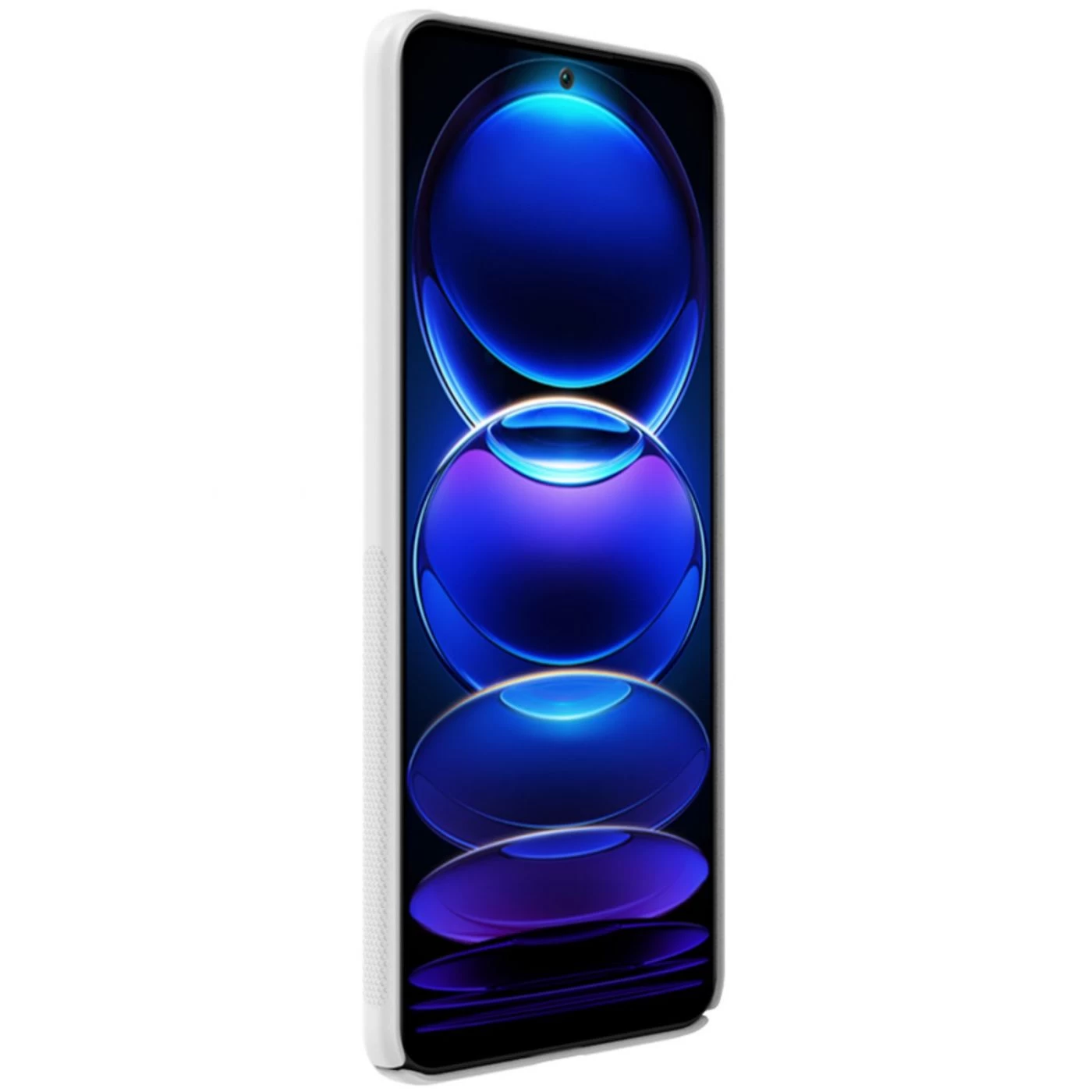 Xiaomi Poco X5 5G dėklas baltas NILLKIN SUPER FROSTED SHIELD