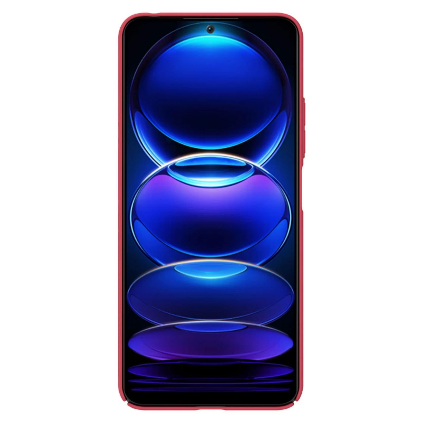 Xiaomi Poco X5 5G dėklas raudonas NILLKIN SUPER FROSTED SHIELD