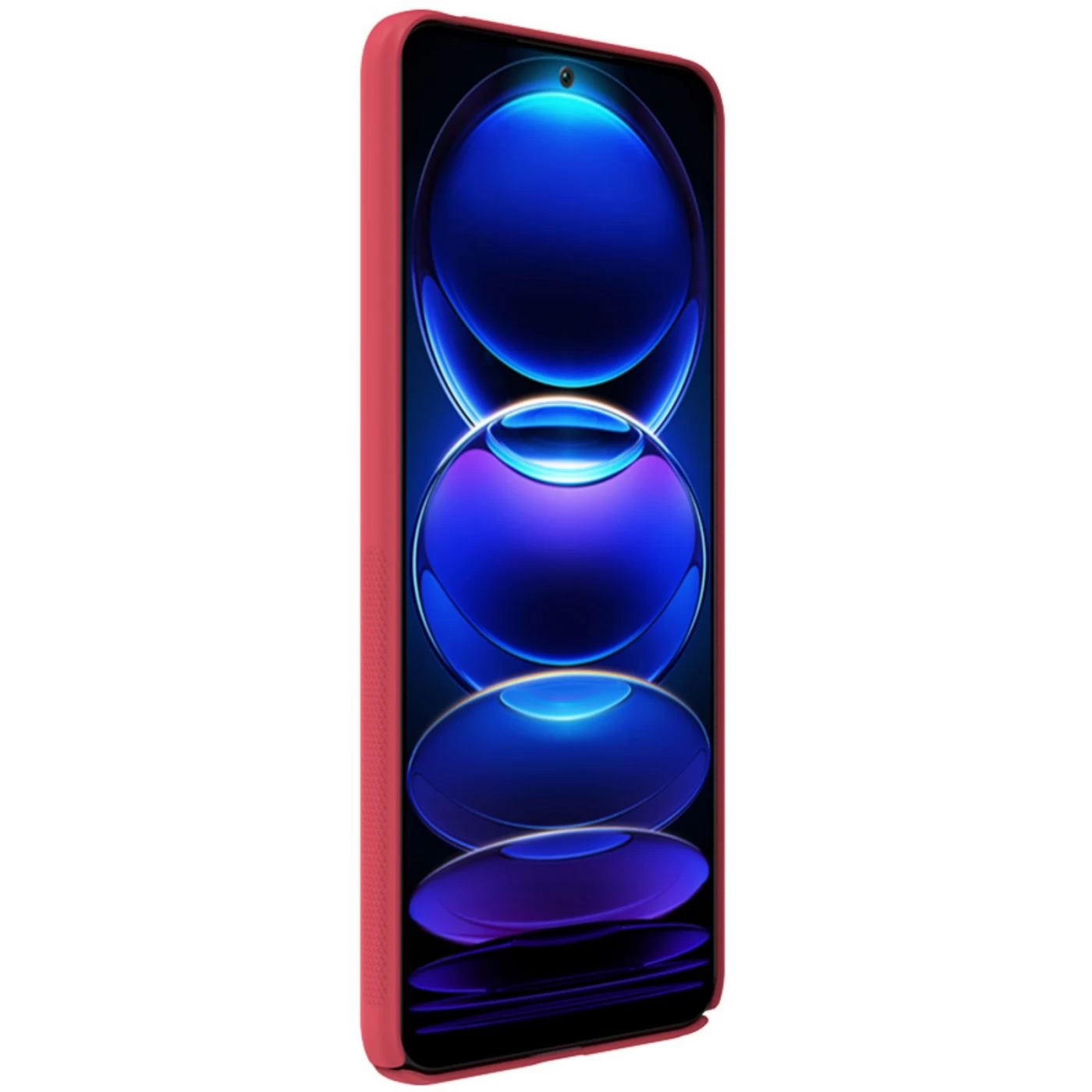 Xiaomi Poco X5 5G dėklas raudonas NILLKIN SUPER FROSTED SHIELD