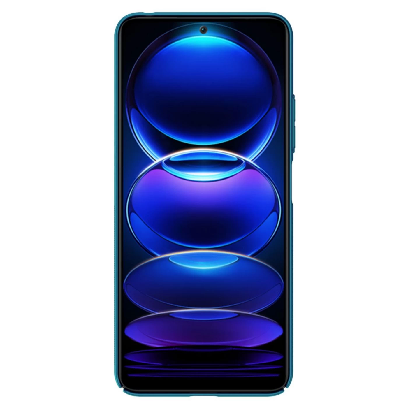 Xiaomi Poco X5 5G dėklas mėlyna NILLKIN SUPER FROSTED SHIELD