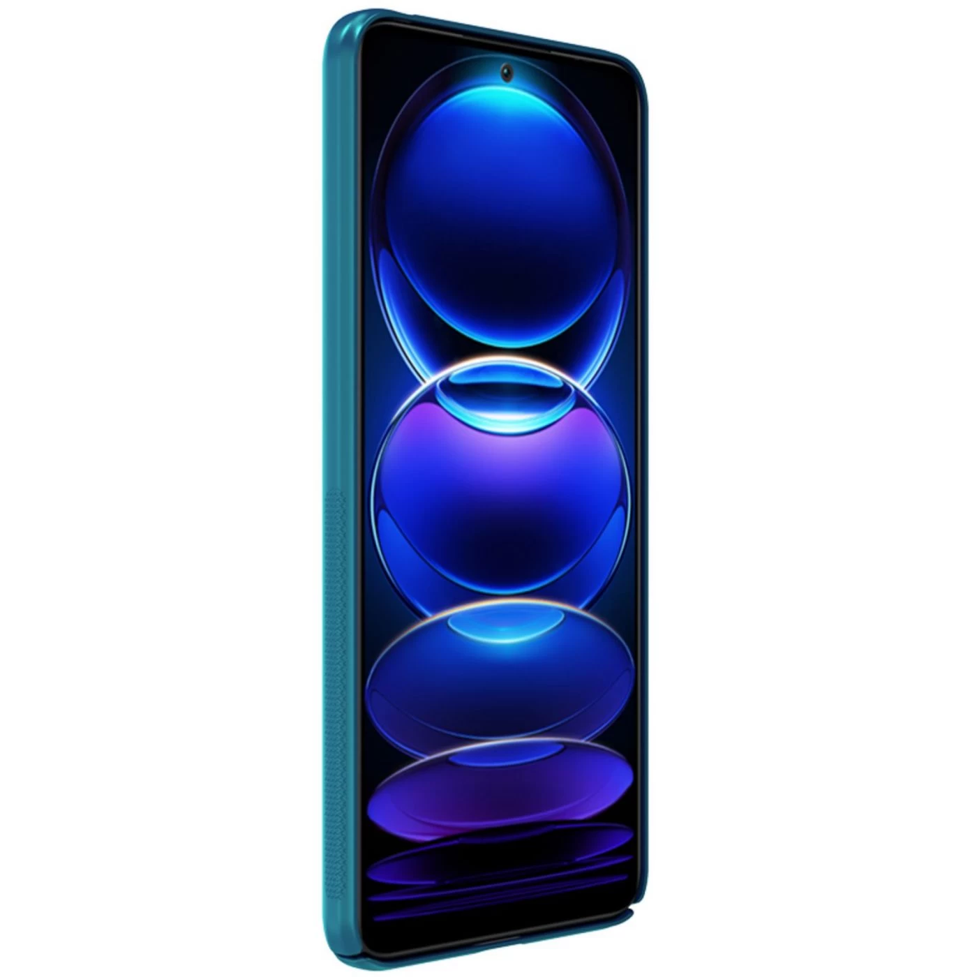 Xiaomi Poco X5 5G dėklas mėlyna NILLKIN SUPER FROSTED SHIELD