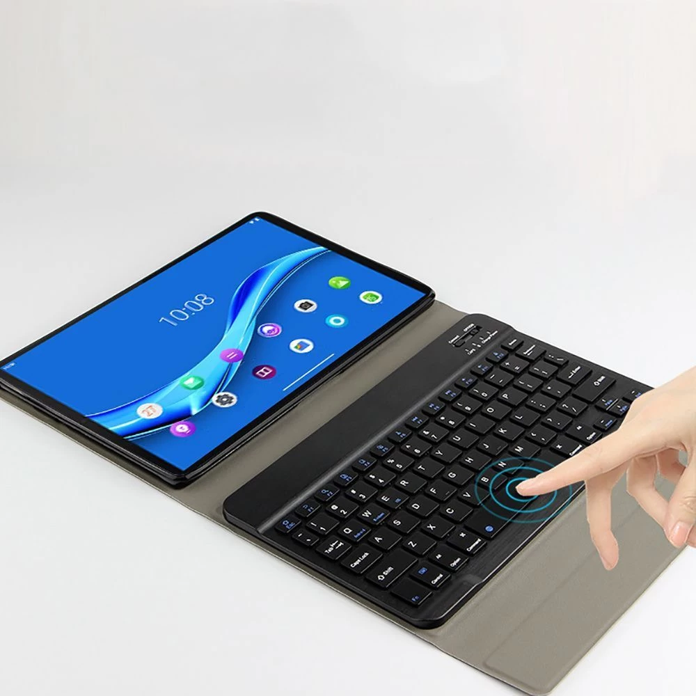 Lenovo Tab M10 10.1 3rd Gen tablet skal, fodral svart TECH-PROTECT SMARTCASE + KEYBOARD TB328