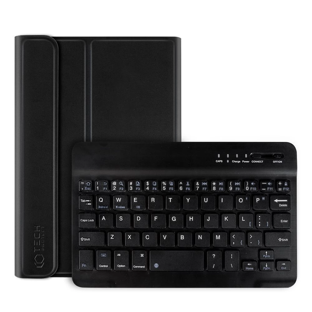 Lenovo Tab M10 10.1 3rd Gen tablet skal, fodral svart TECH-PROTECT SMARTCASE + KEYBOARD TB328