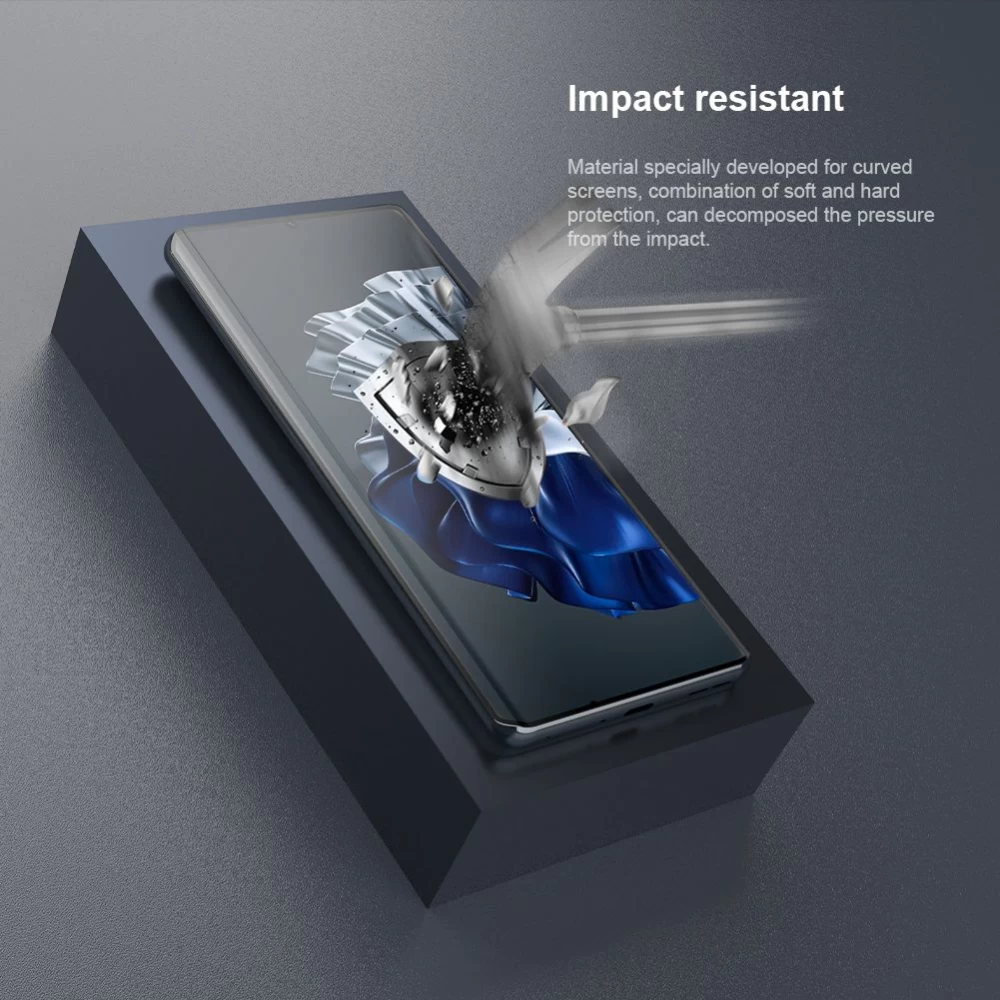 Huawei P60/P60 Pro kaitseklaas  NILLKIN IMPACT RESISTANT CURVED FILM (2-pack)
