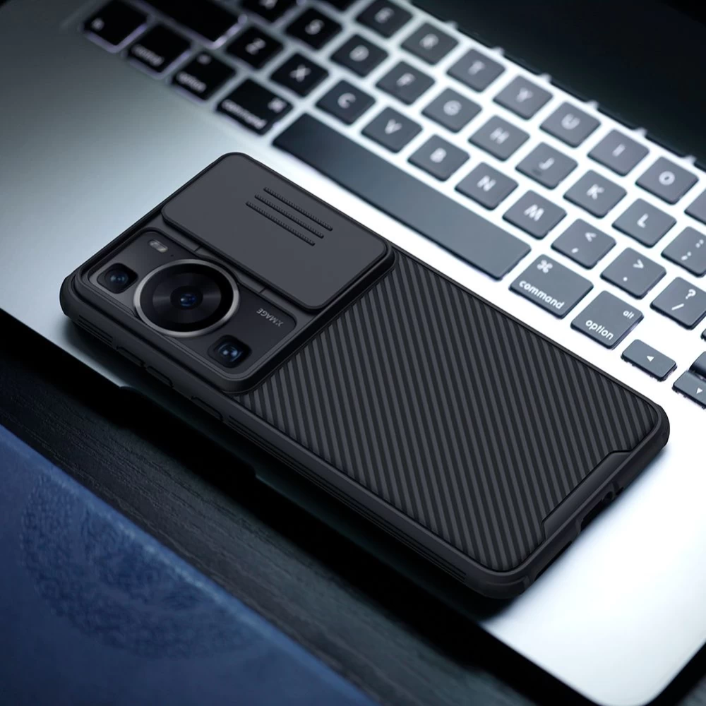 Huawei P60/P60 Pro vāciņš melns NILLKIN CAMSHIELD PRO