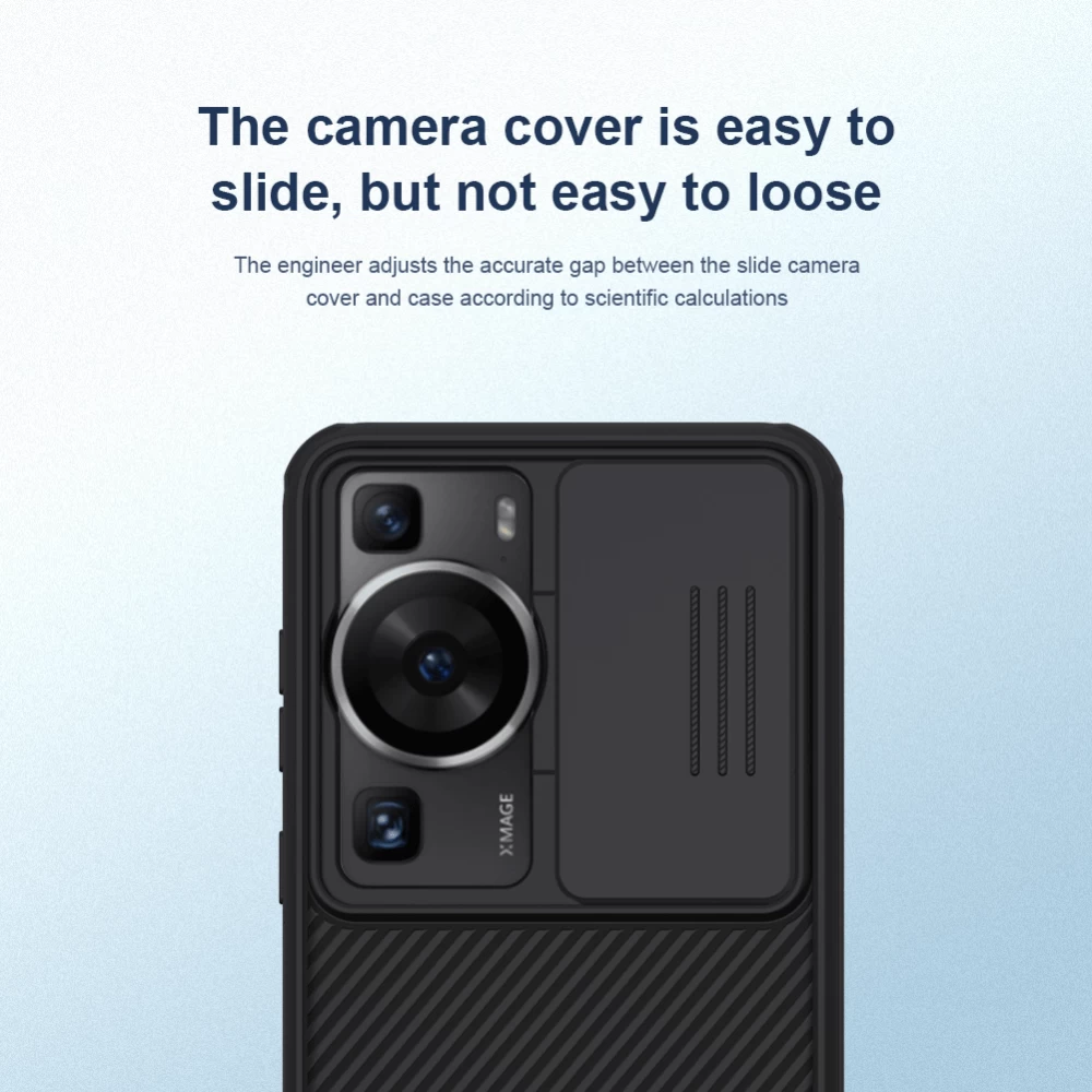 Huawei P60/P60 Pro skal grön NILLKIN CAMSHIELD PRO