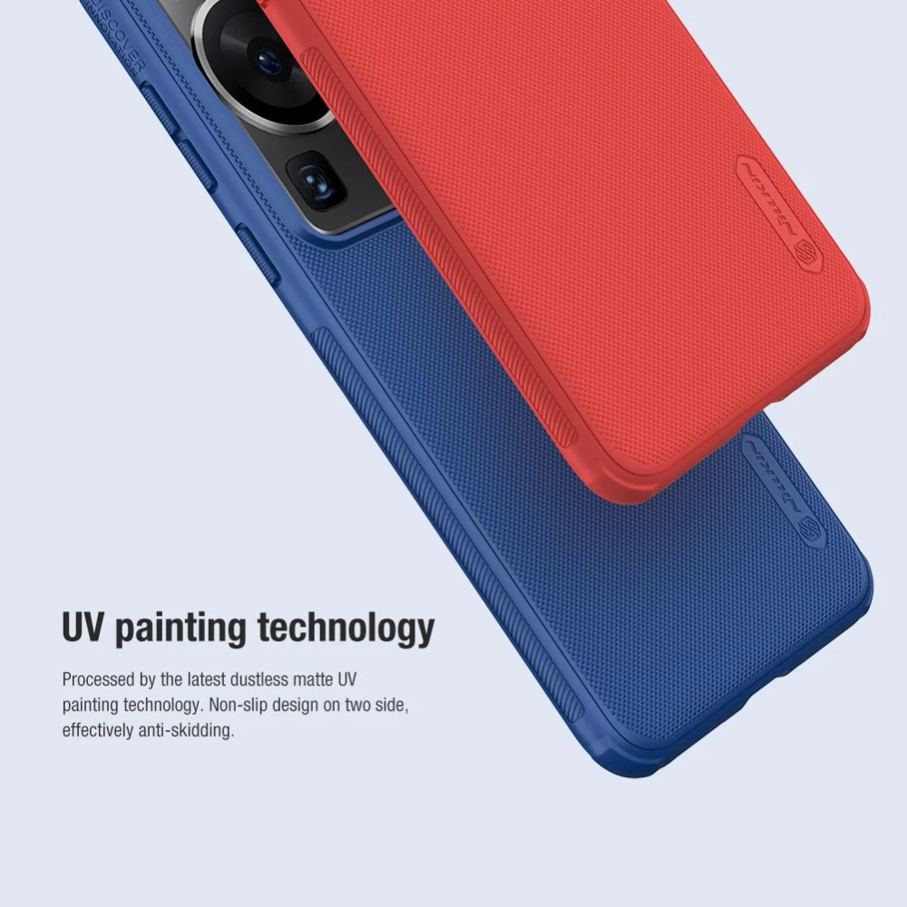 Huawei P60/P60 Pro vāciņš zils NILLKIN SUPER FROSTED SHIELD
