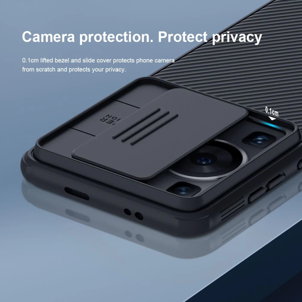 Huawei P60/P60 Pro vāciņš zils NILLKIN CAMSHIELD PRO