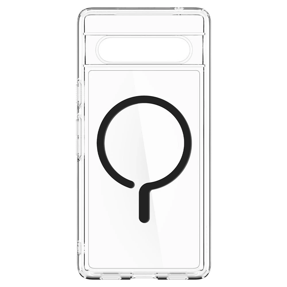 Google Pixel 7A ümbris must SPIGEN ULTRA HYBRID ONETAP RING MAGSAFE