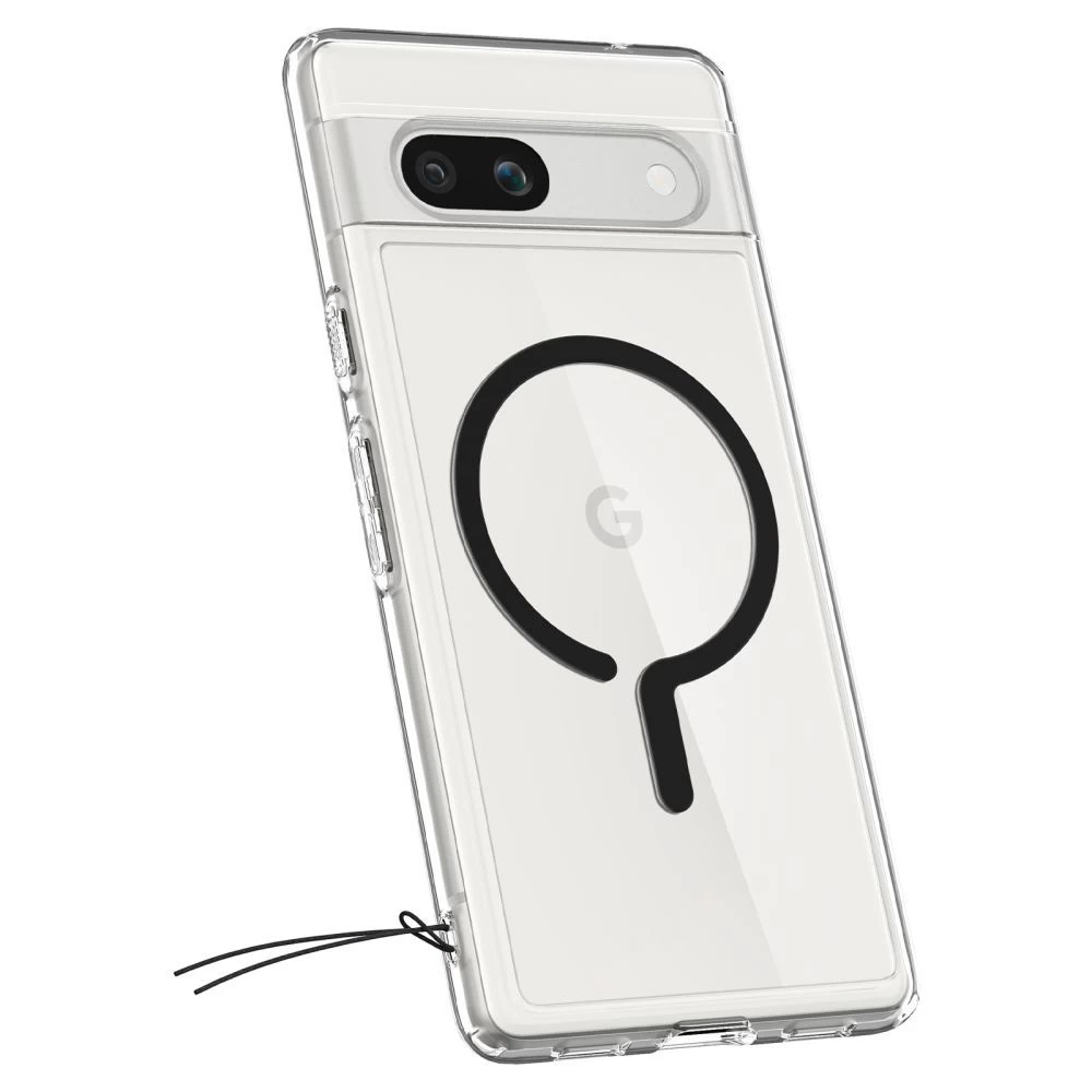Google Pixel 7A ümbris must SPIGEN ULTRA HYBRID ONETAP RING MAGSAFE