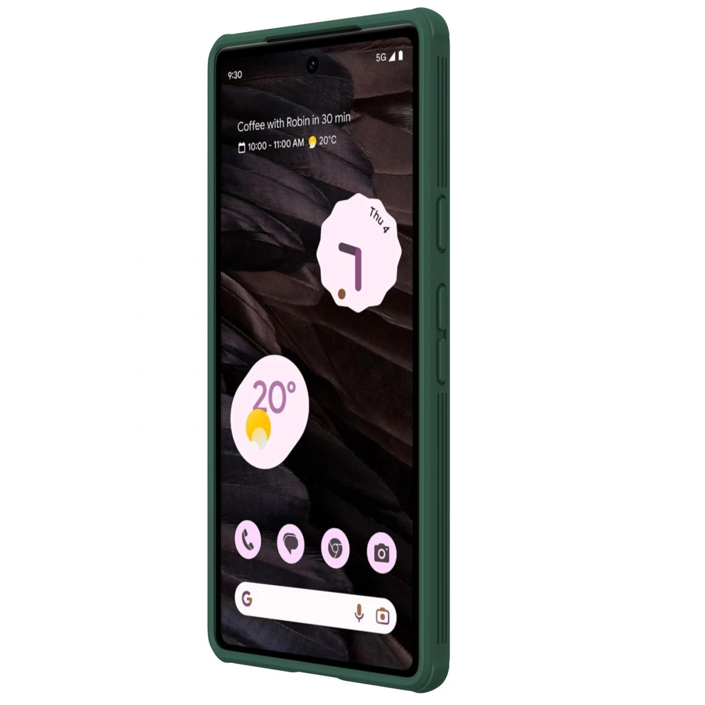 Google Pixel 7A ümbris hõbe NILLKIN CAMSHIELD PRO