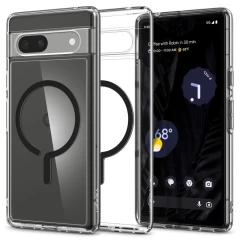 Google Pixel 7A ümbris must SPIGEN ULTRA HYBRID ONETAP RING MAGSAFE
