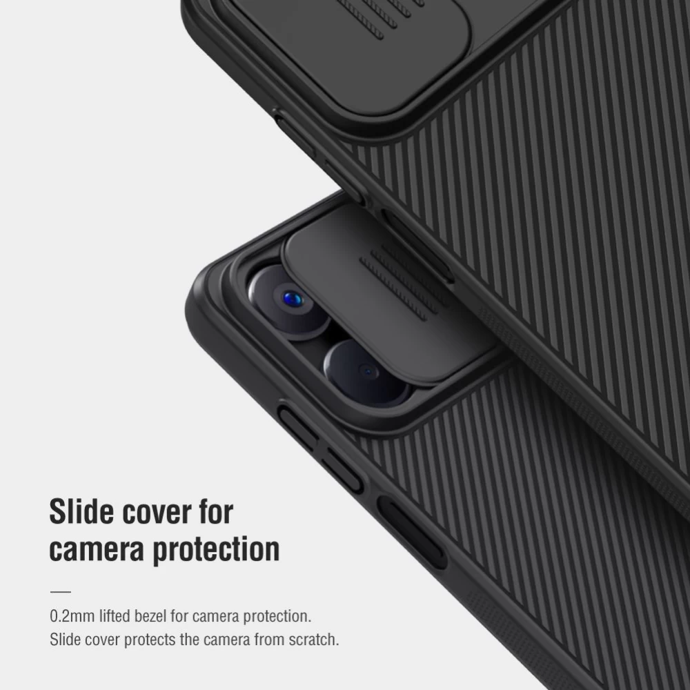 Oppo Realme 10 4G case blue NILLKIN CAMSHIELD