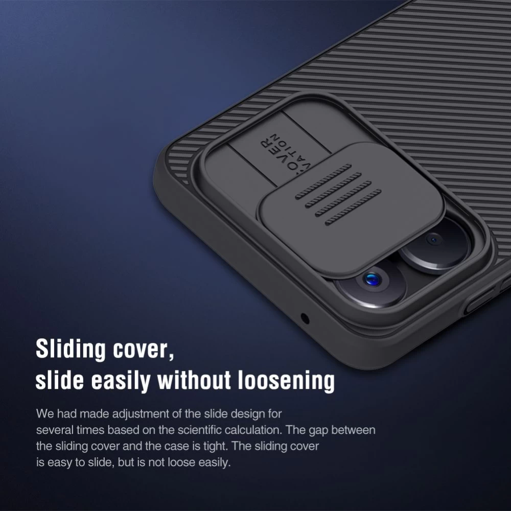 Oppo Realme 10 4G case blue NILLKIN CAMSHIELD