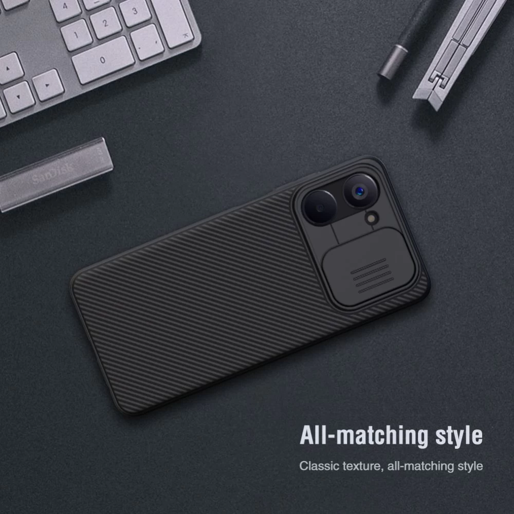 Oppo Realme 10 4G case blue NILLKIN CAMSHIELD