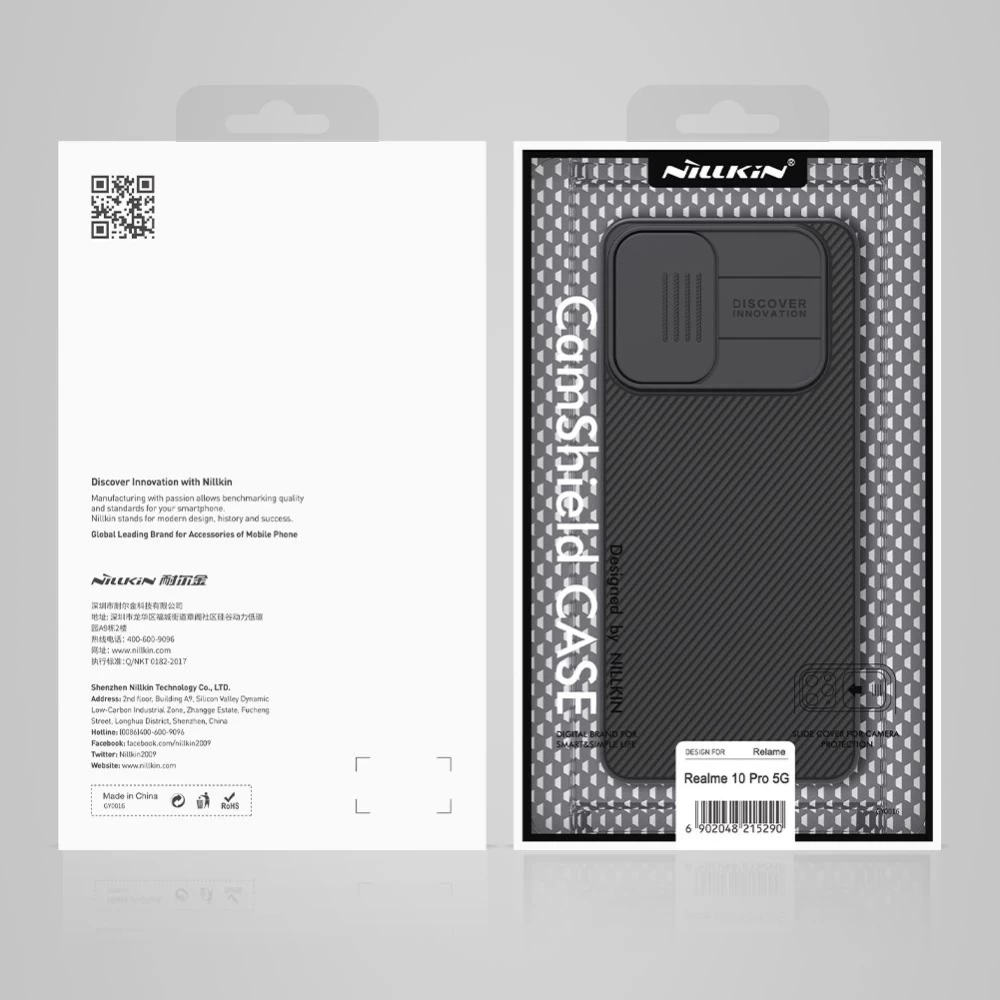 Oppo Realme 10 Pro 5G vāciņš  NILLKIN CAMSHIELD