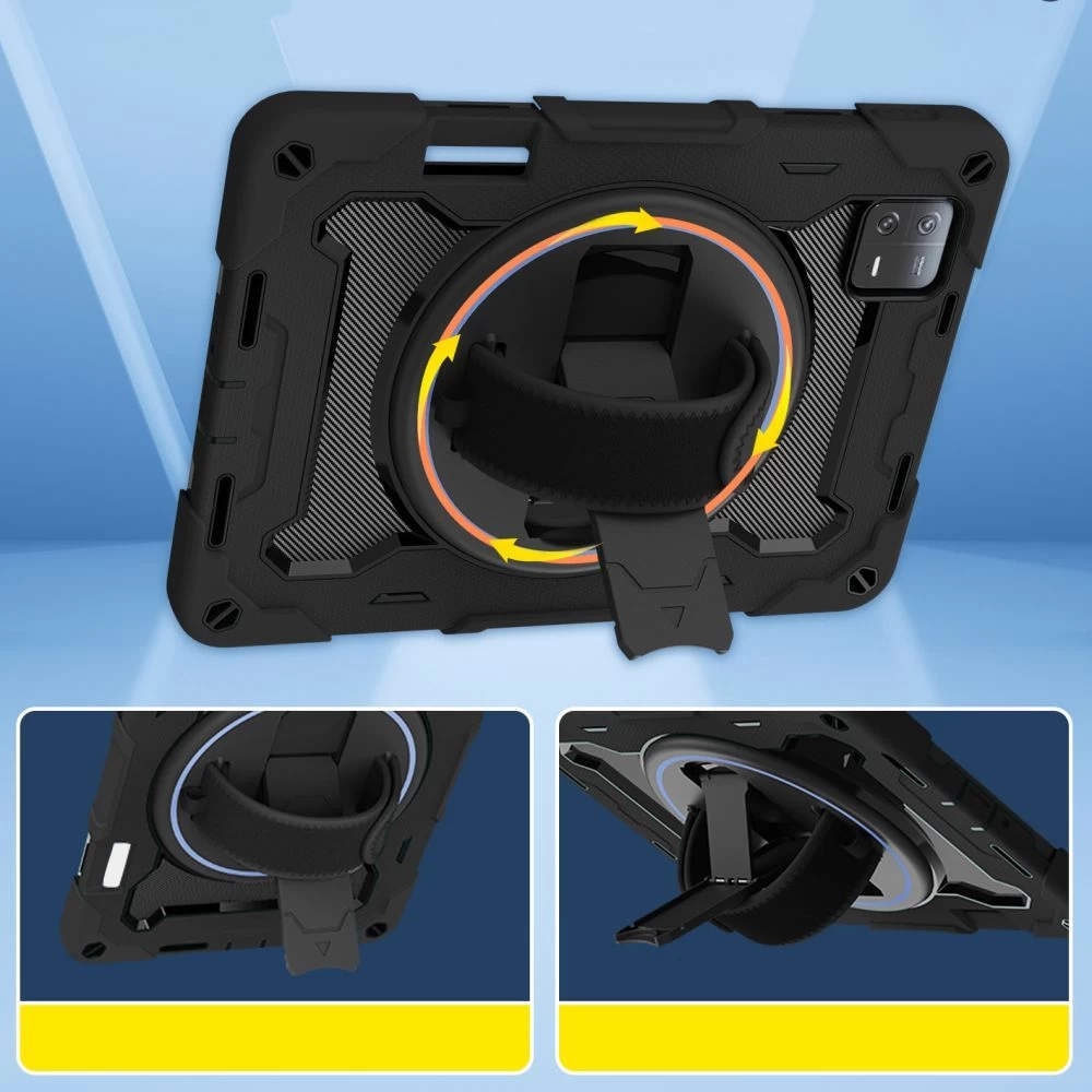 Xiaomi Pad 6/Pad 6 Pro maciņš melns TECH-PROTECT SOLID360