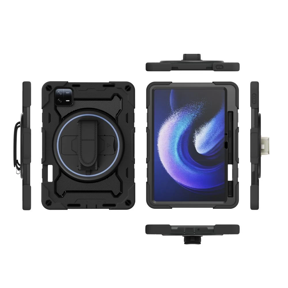 Xiaomi Pad 6/Pad 6 Pro maciņš melns TECH-PROTECT SOLID360