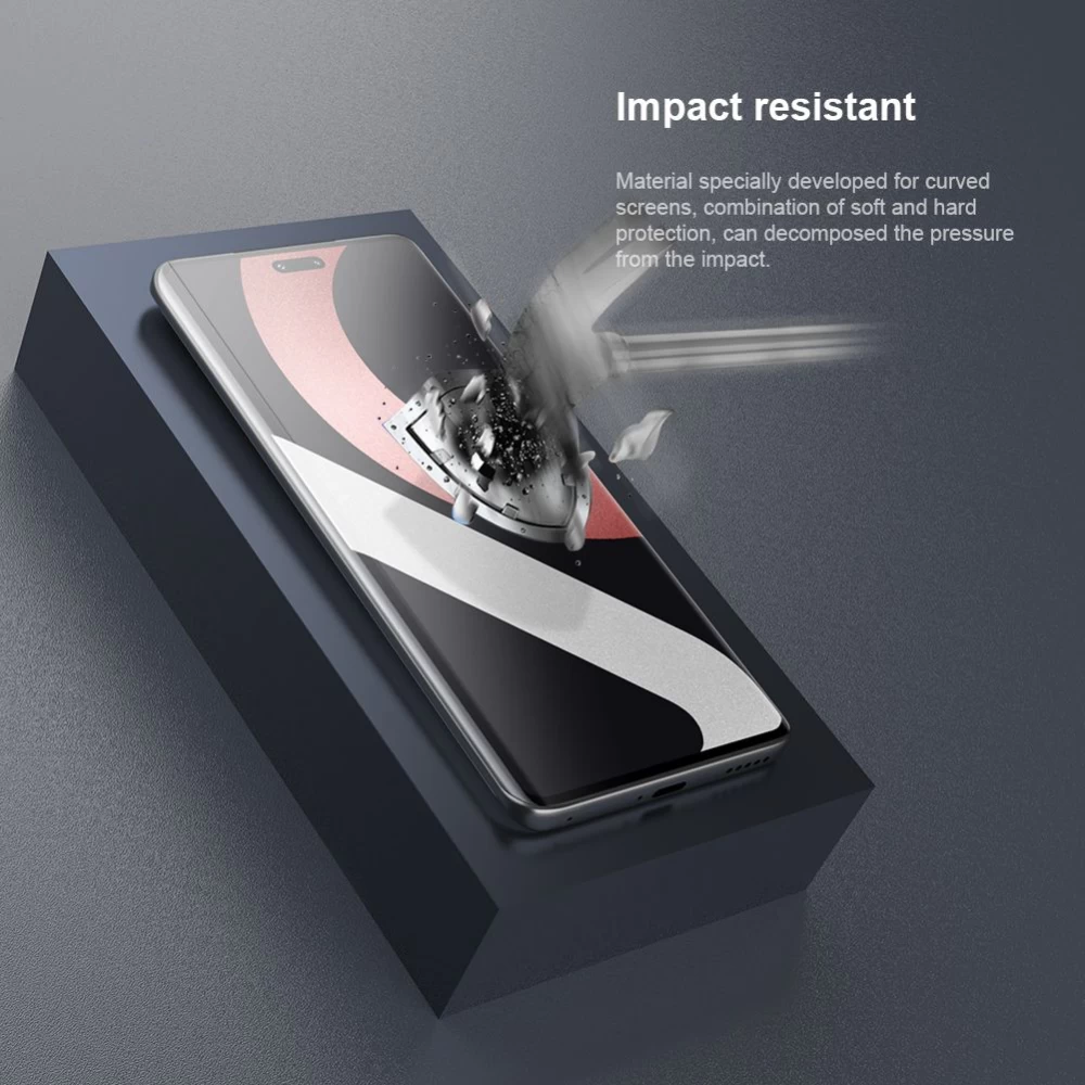 Xiaomi 13 Lite aizsargstikls  NILLKIN IMPACT RESISTANT CURVED FILM (2-pack)