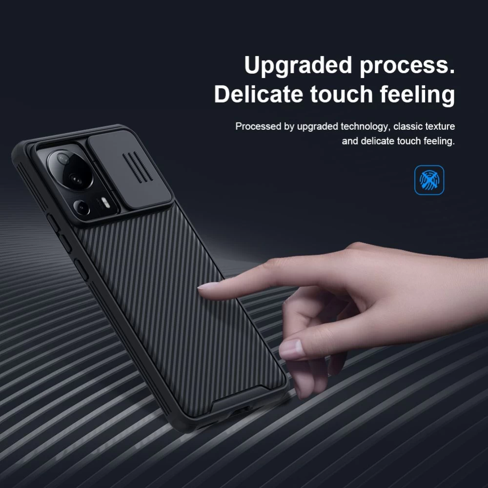 Xiaomi 13 Lite чехол зеленый NILLKIN CAMSHIELD PRO