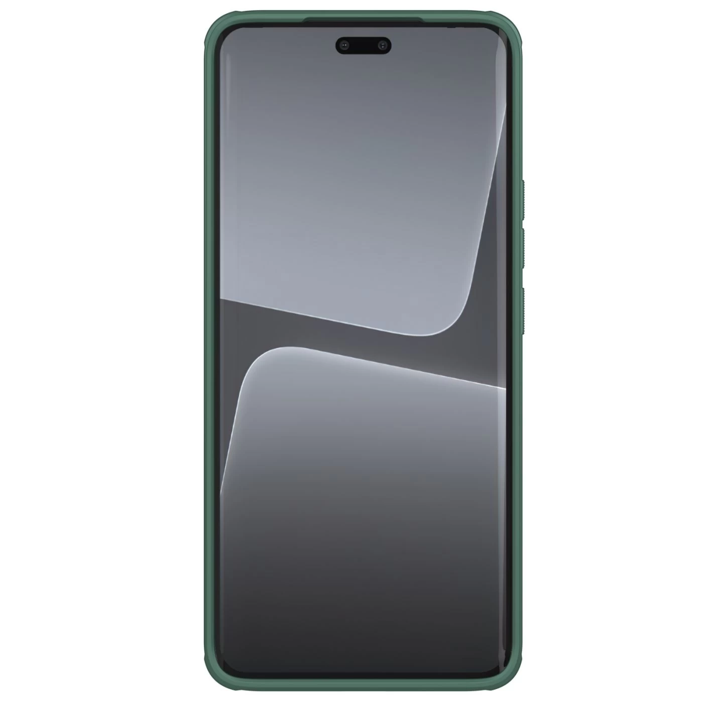 Xiaomi 13 Lite dėklas žalia NILLKIN SUPER FROSTED SHIELD PRO