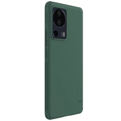 Xiaomi 13 Lite dėklas žalia NILLKIN SUPER FROSTED SHIELD PRO