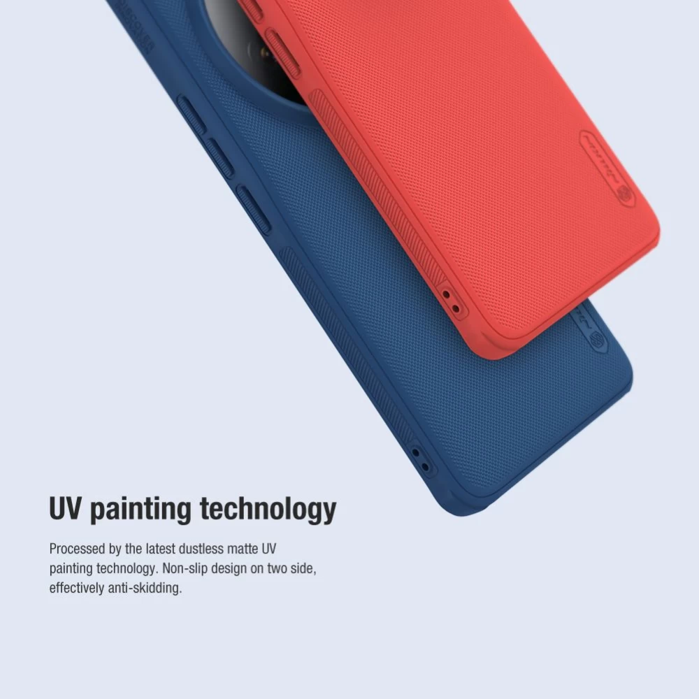 Xiaomi 13 Ultra vāciņš sarkans NILLKIN SUPER FROSTED SHIELD PRO