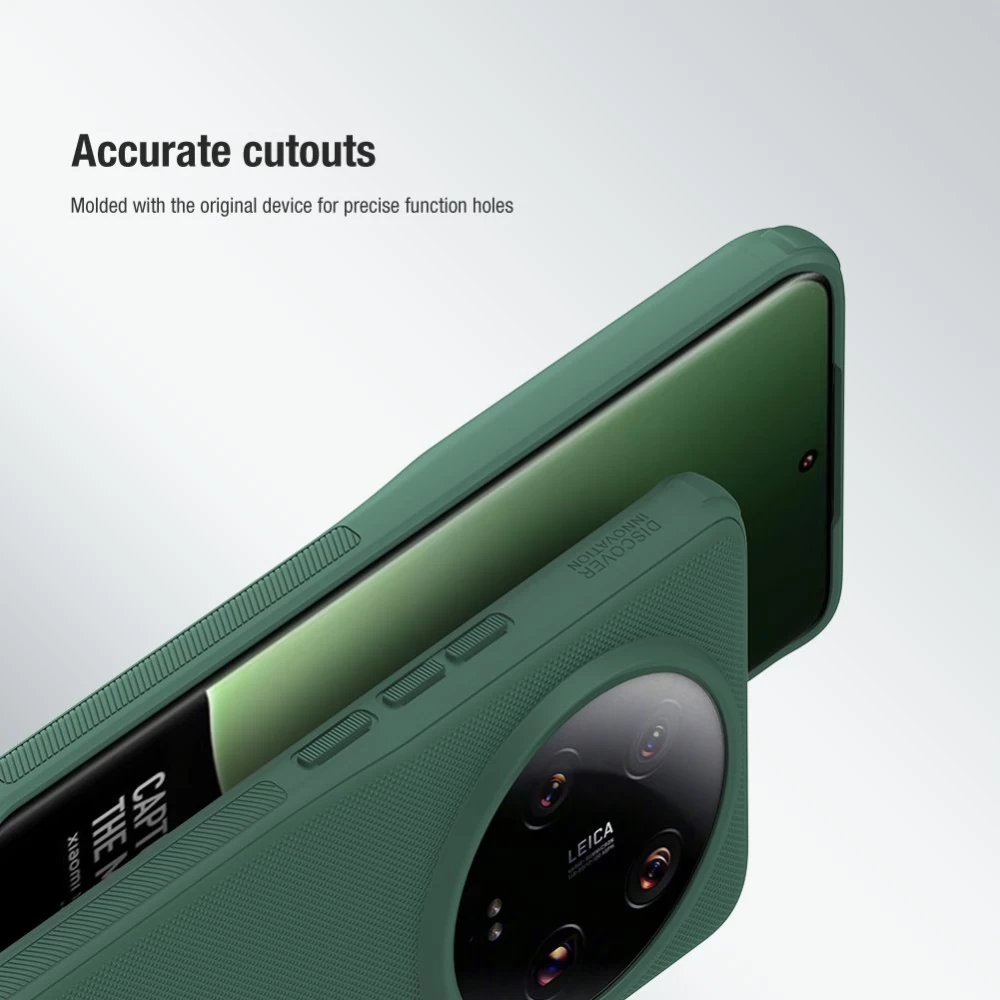 Xiaomi 13 Ultra vāciņš sarkans NILLKIN SUPER FROSTED SHIELD PRO