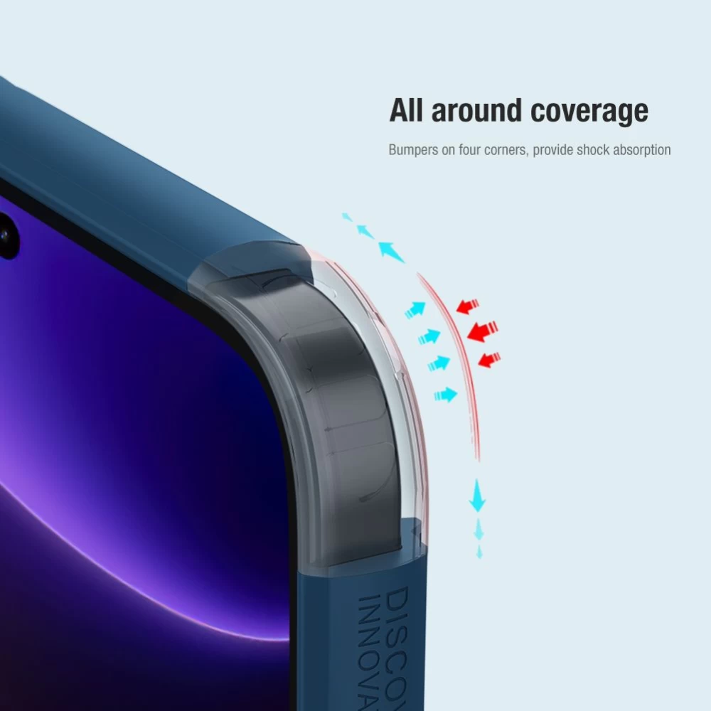 Xiaomi Poco F5 suojakuori musta NILLKIN SUPER FROSTED SHIELD PRO
