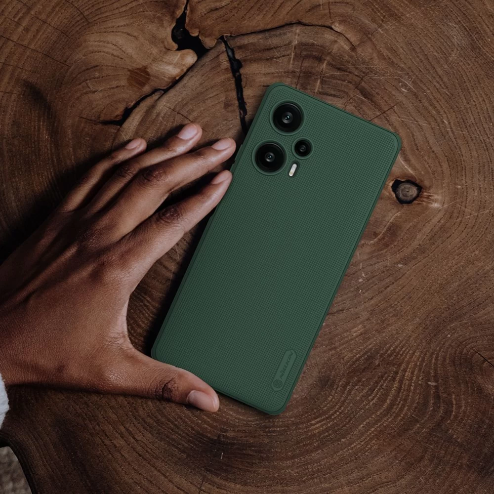Xiaomi Poco F5 suojakuori musta NILLKIN SUPER FROSTED SHIELD PRO