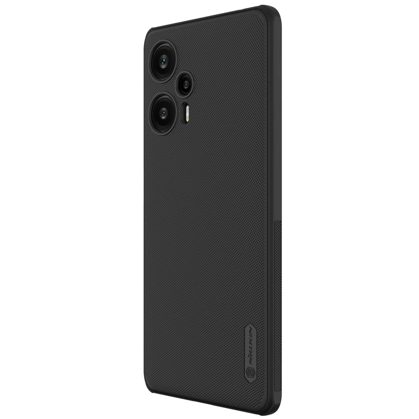 Xiaomi Poco F5 suojakuori musta NILLKIN SUPER FROSTED SHIELD PRO