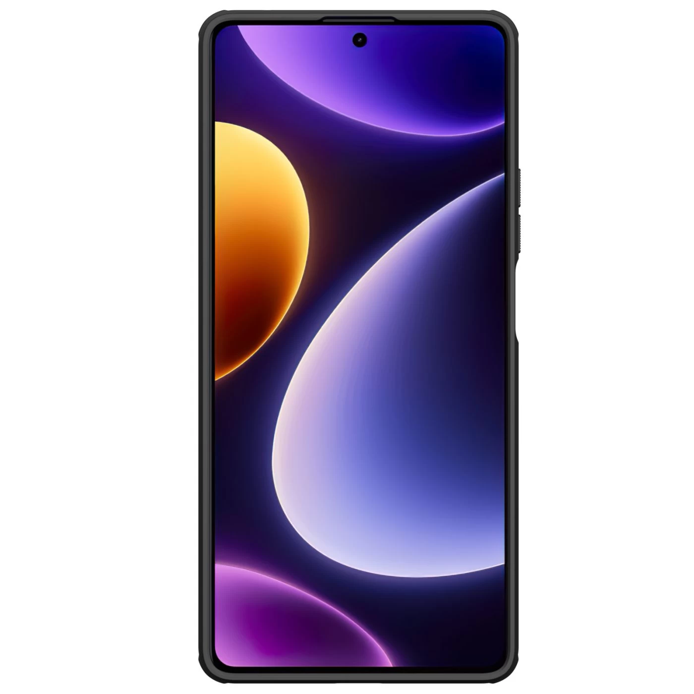 Xiaomi Poco F5 suojakuori musta NILLKIN SUPER FROSTED SHIELD PRO
