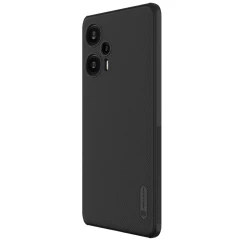 Xiaomi Poco F5 suojakuori musta NILLKIN SUPER FROSTED SHIELD PRO