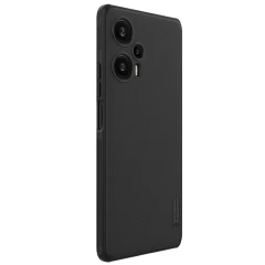 Xiaomi Poco F5 suojakuori musta NILLKIN SUPER FROSTED SHIELD PRO
