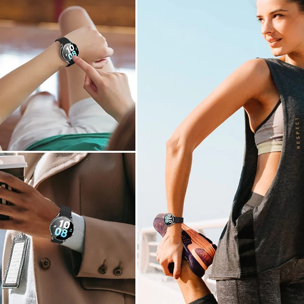 Samsung Galaxy Watch 6 telefoni ümbris läbipaistev TECH-PROTECT DEFENSE360 (40 MM)