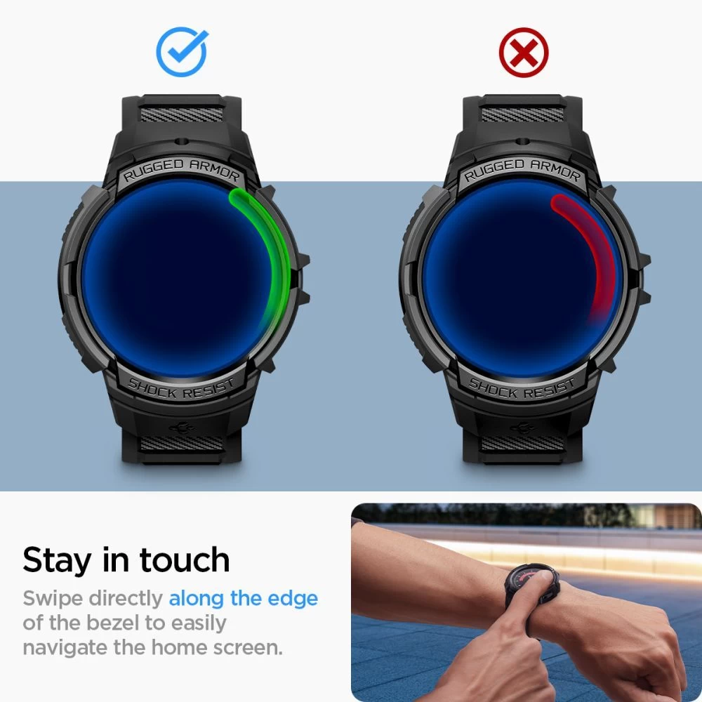 Samsung Galaxy Watch 6 band colorful SPIGEN RUGGED ARMOR ”PRO” (40 MM)