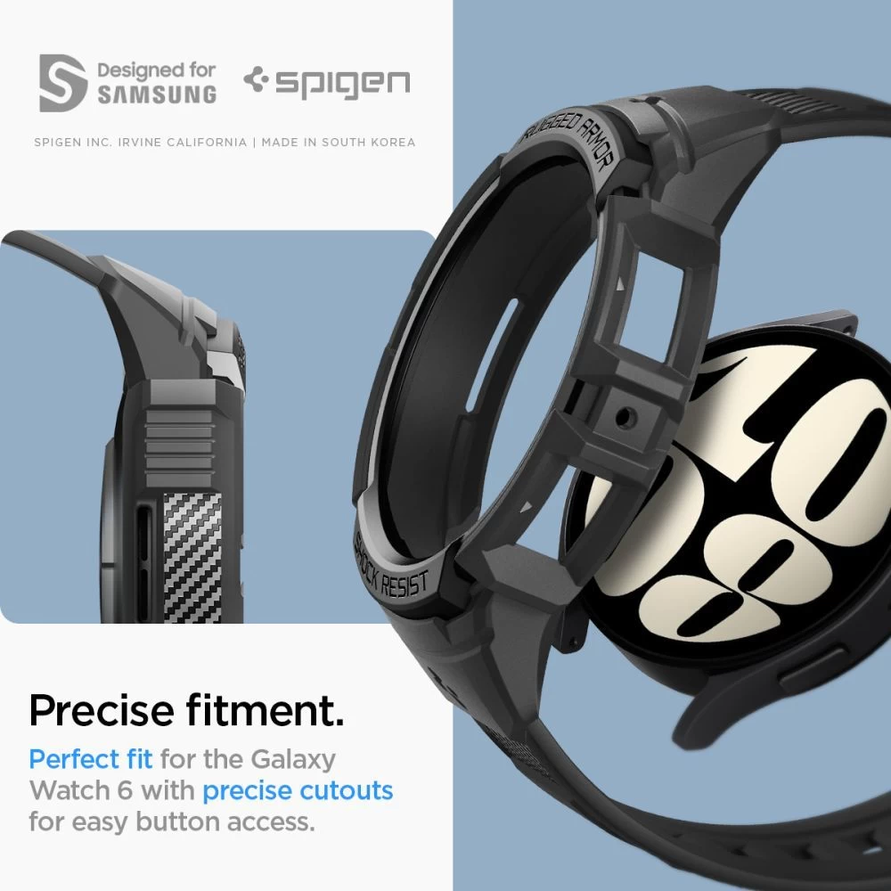 Samsung Galaxy Watch 6 band colorful SPIGEN RUGGED ARMOR ”PRO” (40 MM)