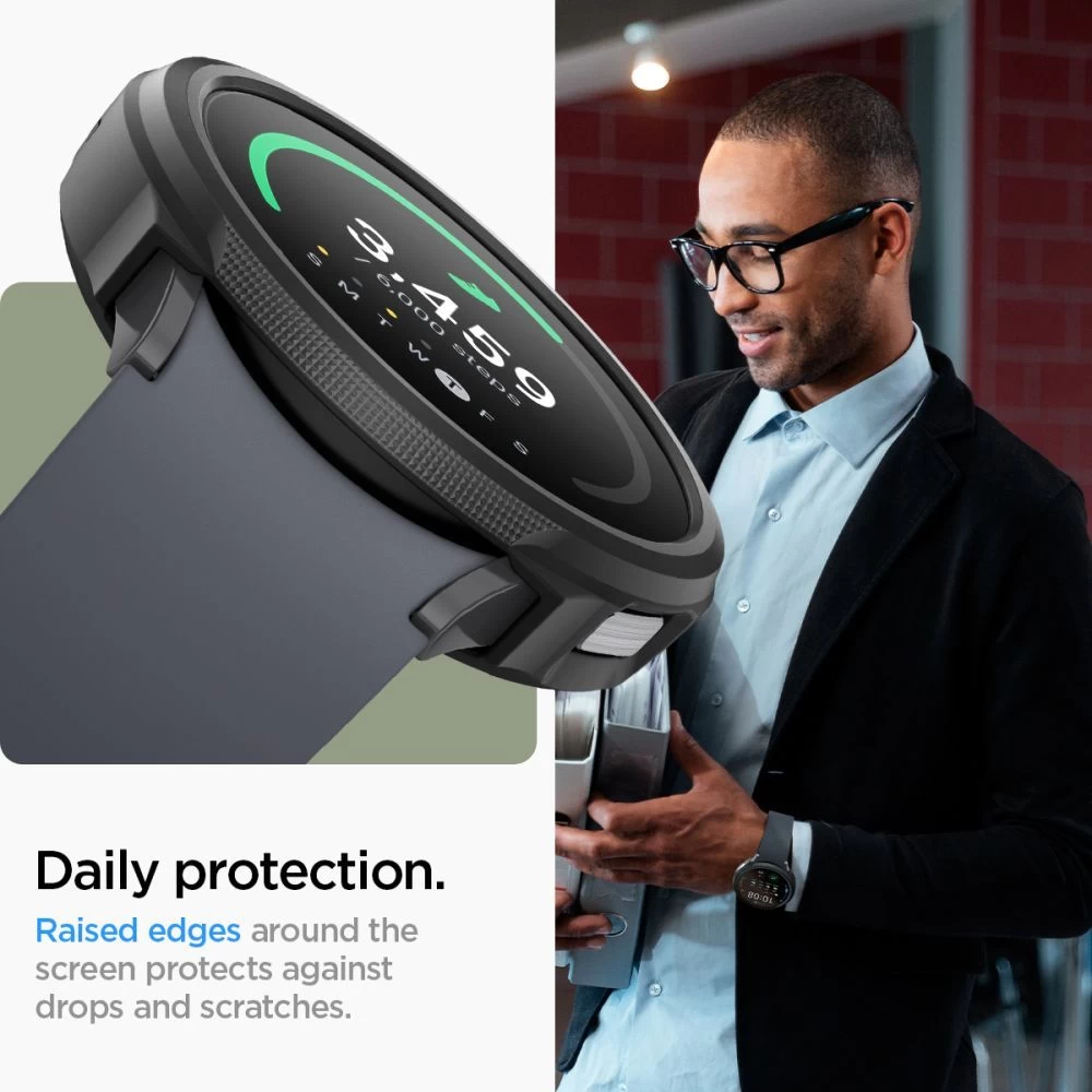 Samsung Galaxy Watch 6 siksniņa melns SPIGEN LIQUID AIR (44 MM)