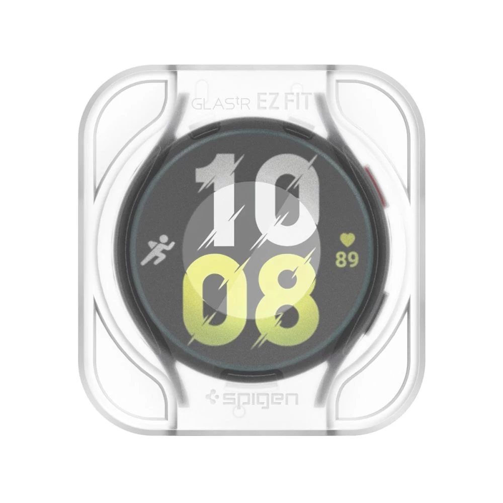 Samsung Galaxy Watch 6 näytönsuojalasi  SPIGEN GLAS.TR ”EZ-FIT” 2-PACK (44 MM)