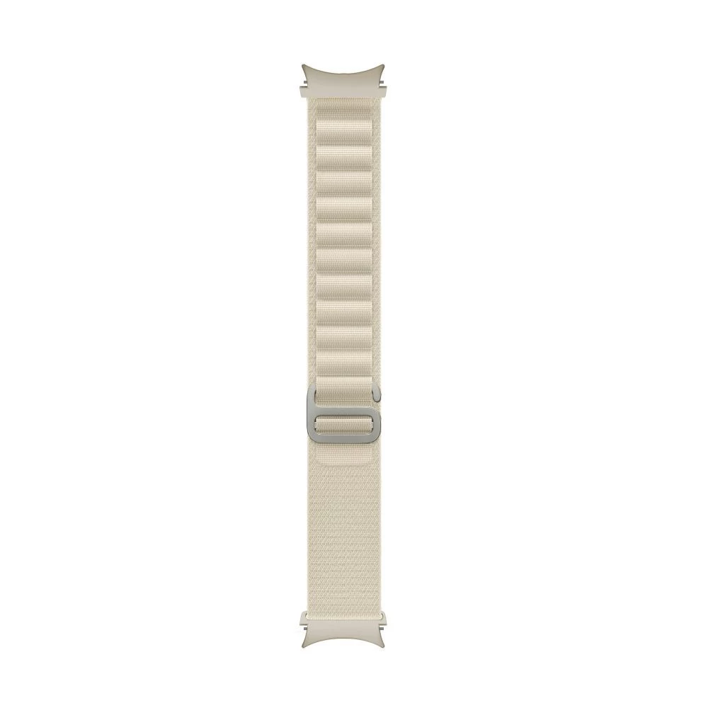 Samsung Galaxy Watch 6 siksniņa ziloņkaula balts TECH-PROTECT NYLON PRO (40 / 42 44 45 46 mm)