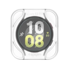 Samsung Galaxy Watch 6 näytönsuojalasi  SPIGEN GLAS.TR ”EZ-FIT” 2-PACK (44 MM)