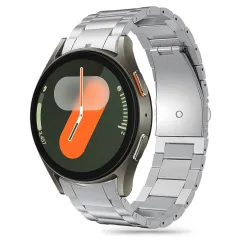 Samsung Galaxy Watch 6 skal, fodral silver TECH-PROTECT STAINLESS