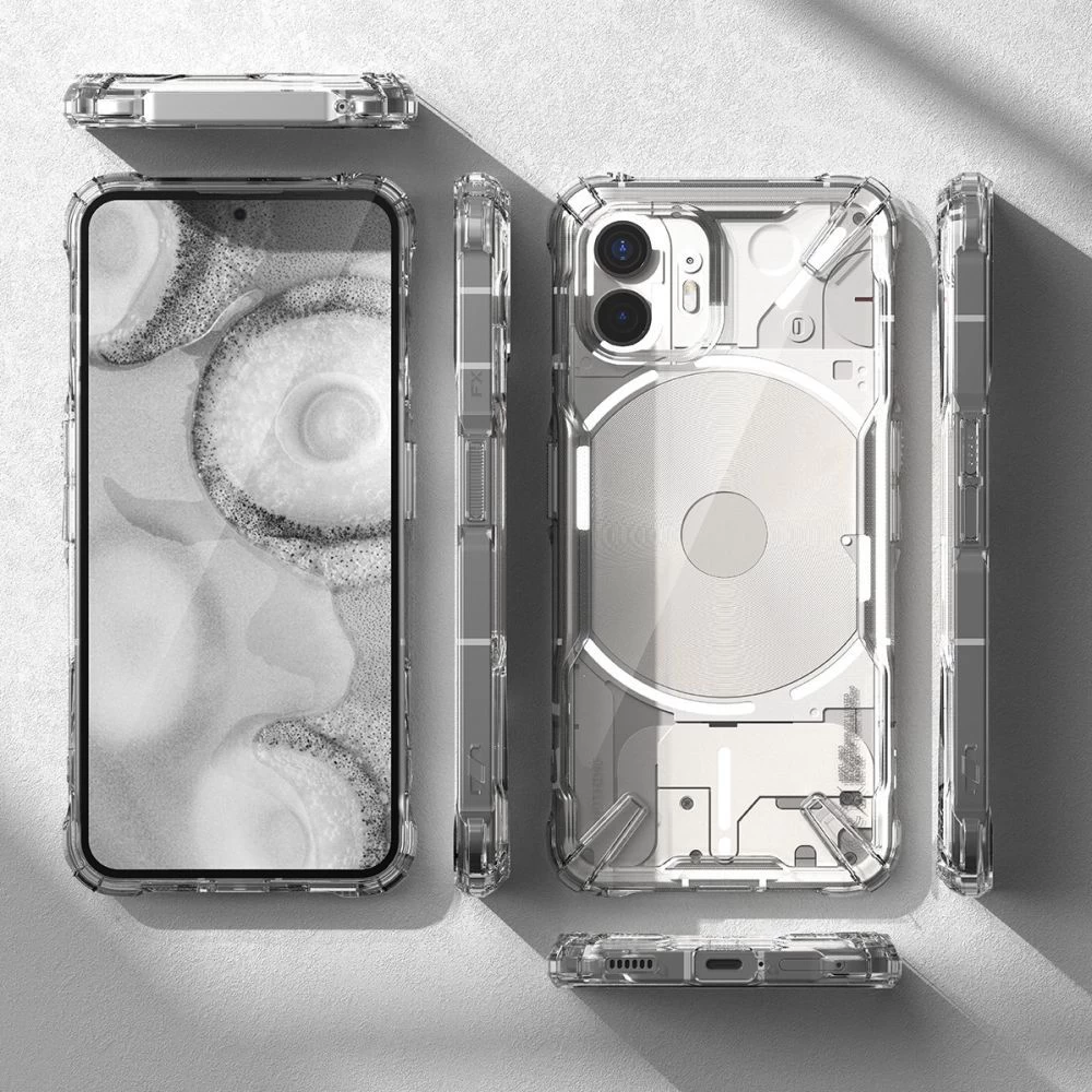 Nothing Phone (2) skal transparent RINGKE FUSION X
